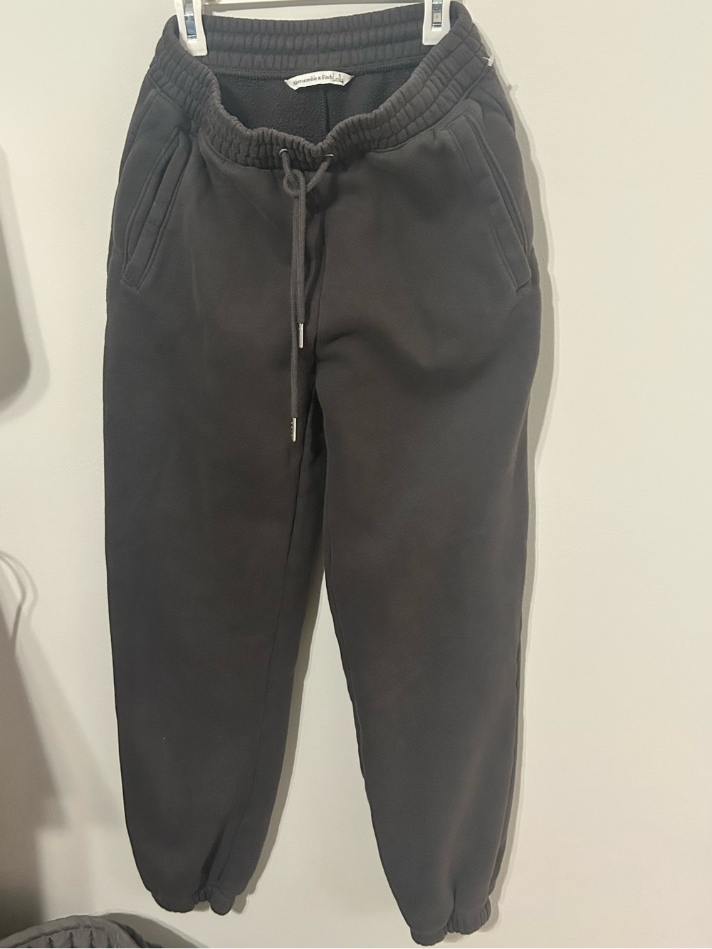 Abercrombie & Fitch Charcoal Gray Sweatpants